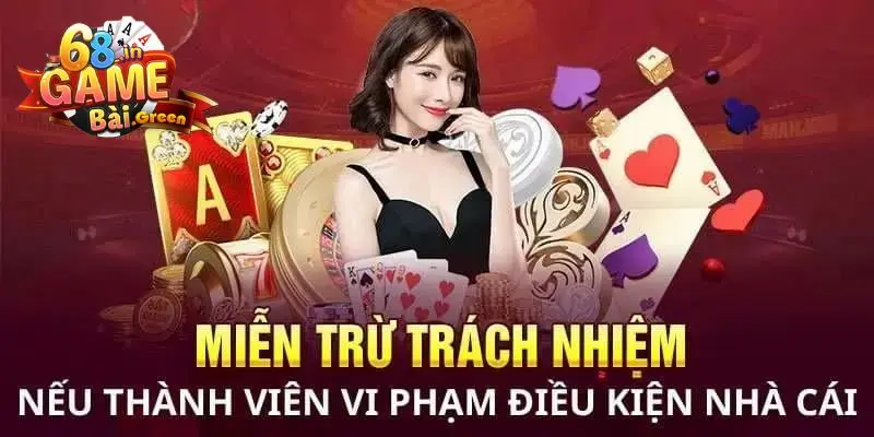 Miễn trừ trách nhiệm 68gb Miễn trừ trách nhiệm tuyệt đối