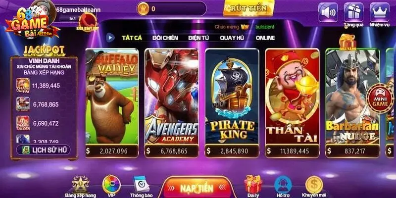68gamebai Sảnh cá cược hot tại cổng 68gamebai