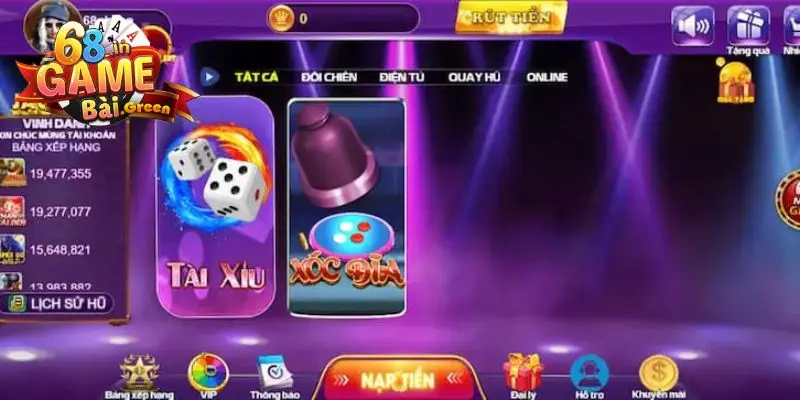 Game bài 68gb Những tính năng đặc thù của trò chơi bài 68gb